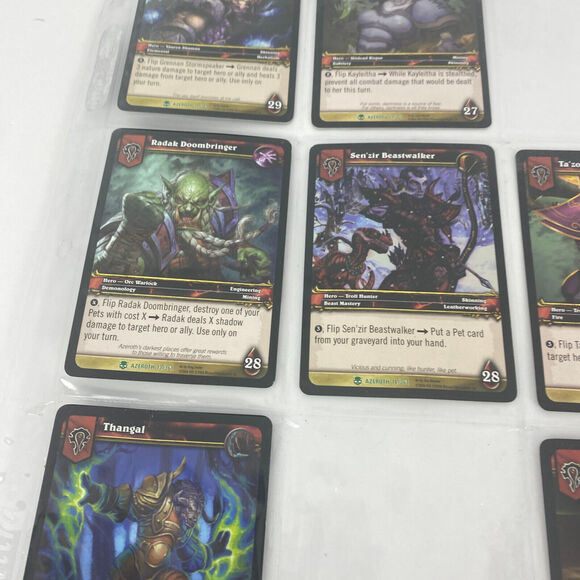 2006 World of Warcraft Cards Lot of 7 Azeroth WOW TCG CCG - Picture 7 of 10
